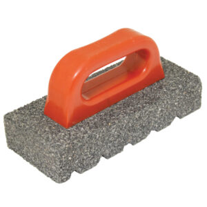 Kraft Rub Brick 20 Grit with Handle 8" x 3-1/2" x 1-1/2"