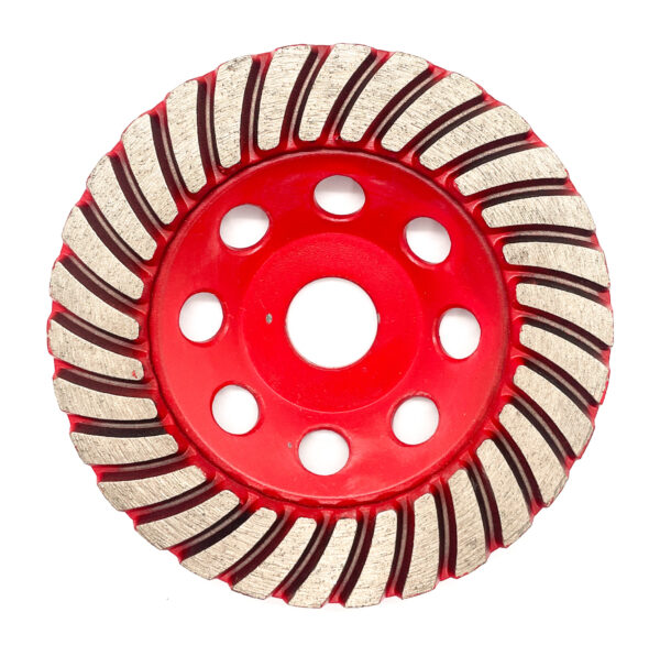 5" Turbo Cup Wheel 100 Grit Non-Threaded
