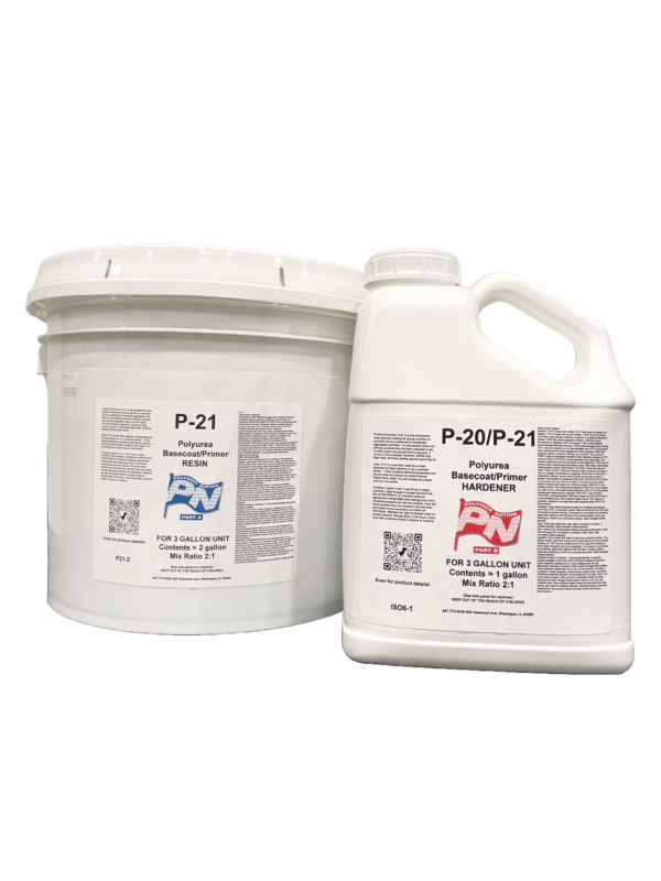Polymer Nation P-21 Clear Polyurea Primer and Basecoat