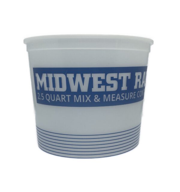 2-1/2 Quart Mixing Containers