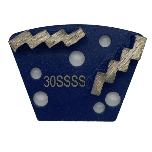 30 Grit Extra Soft Zig Zag Segment - 15MM