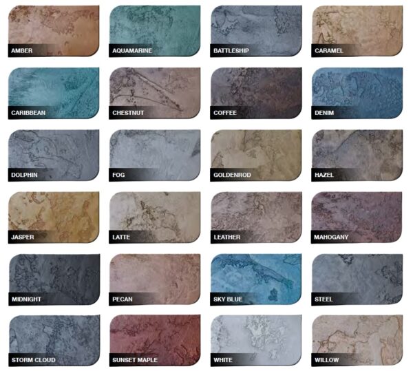 Duravel, Concrete Stain, concrete dye, concrete color, influence color